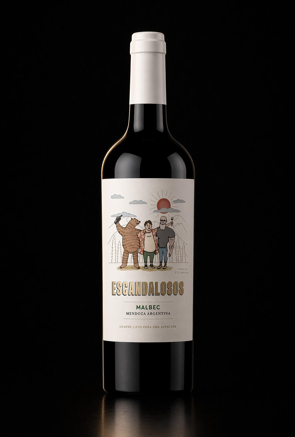 Vinho Tinto Argentino Escandalosos Malbec Vinho Tinto Argentino Escandalosos Malbec da Curadoria Boutique do Círculo de Curadoria