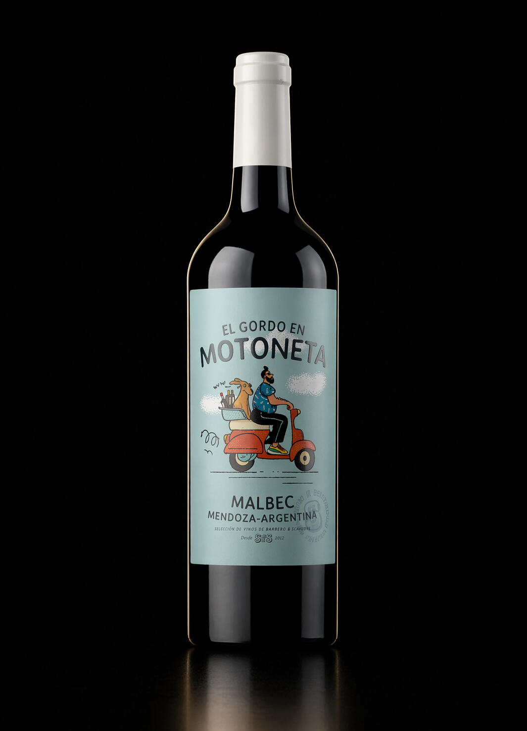 Vinho Tinto Argentino El Gordo en Motoneta Malbec Vinho Tinto Argentino El Gordo en Motoneta Malbec da Curadoria Boutique do Círculo de Curadoria