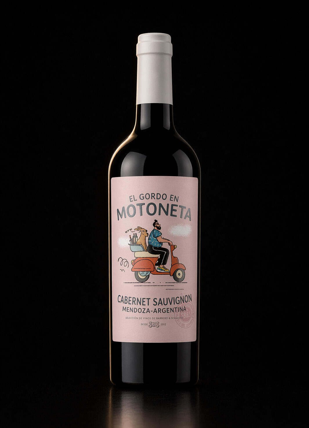 Vinho Tinto Argentino El Gordo en Motoneta Cabernet Sauvignon da Curadoria Boutique do Círculo de Curadoria
